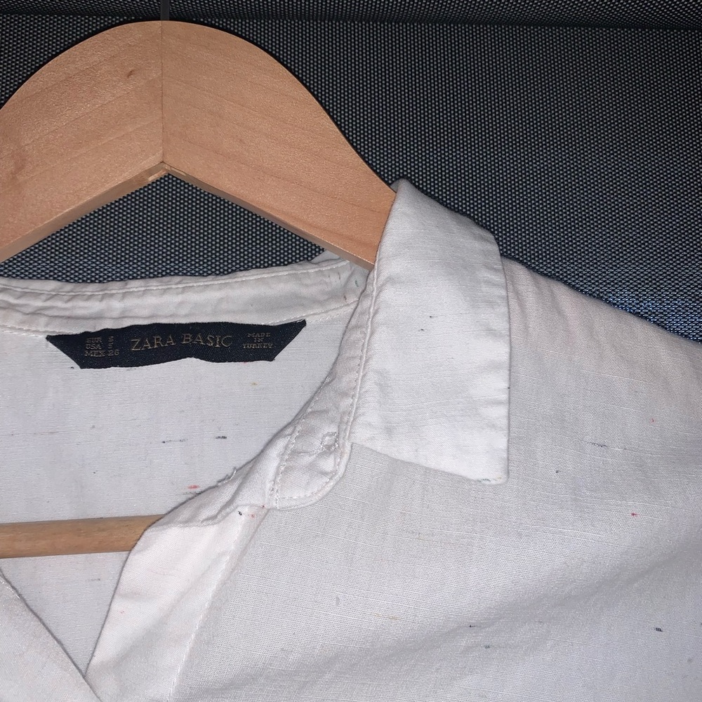 🔥DEAL🔥‘ZARA BASIC’ button down shirt - Picture 2 of 3